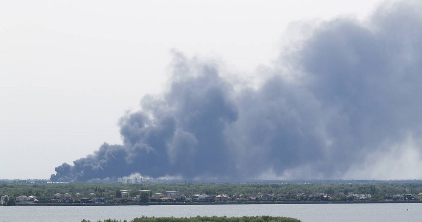 В Чехии из-за жары начался пожар у склада боеприпасов