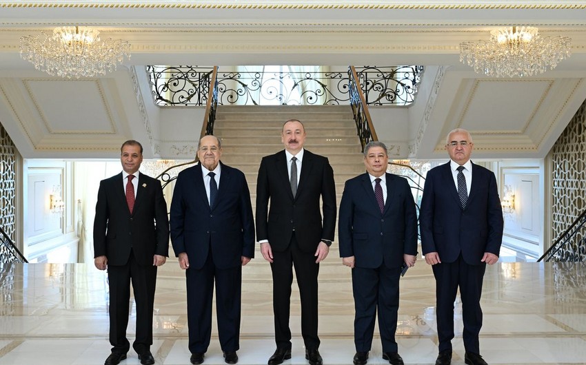 President Ilham Aliyev receives Speaker of Egyptian Senate