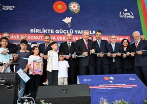 Opening ceremony of Azerbaijan quarter held in Turkish city of Kahramanmaraş